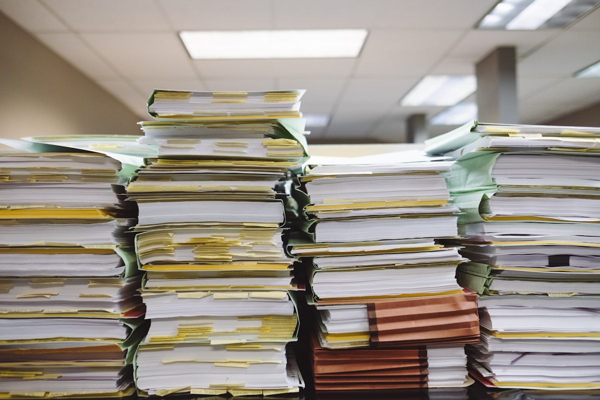 Commercial invoices and shipping paperwork